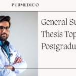 GENREAL SURGERY THESIS TOPIC