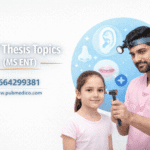 ENT thesis topics for medical research and study.